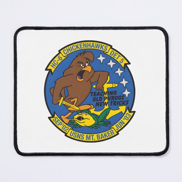 Item preview, HC-6 Detachment 5 "Chickenhawks" USNS Mt. Baker Deployment Patch designed and sold by CharlieDesings.
