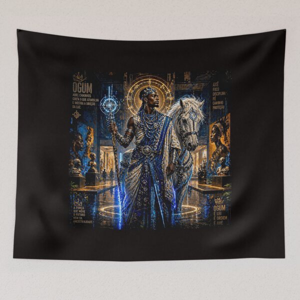 Item preview, Saint George Reimagined: Ogum #2 designed and sold by Helios Be. Lavsh.