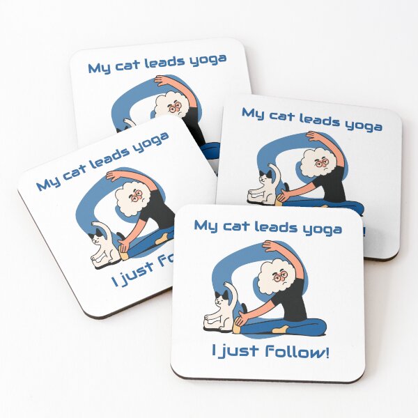 Item preview, Yoga with my cat designed and sold by Iwantitgetit.