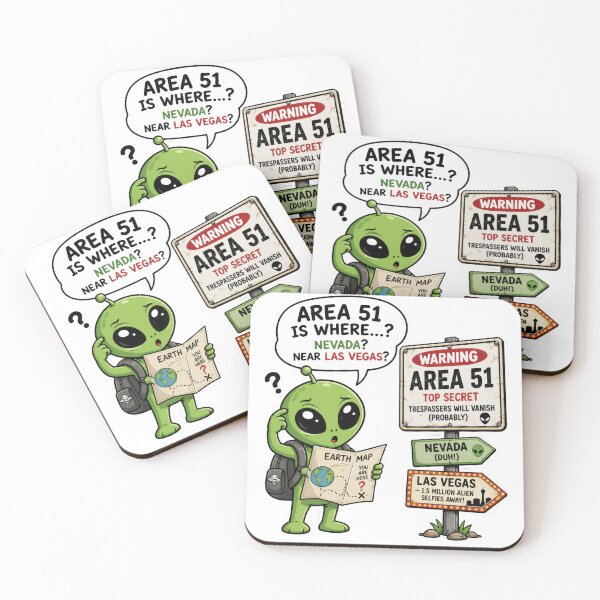 Item preview, Area 51 is where? designed and sold by MagicStrawberry.
