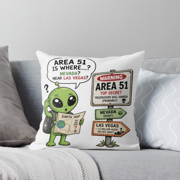 Item preview, Area 51 is where? designed and sold by MagicStrawberry.