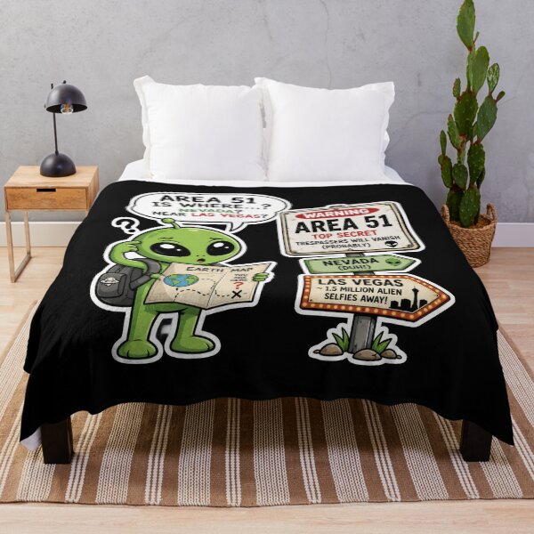 Item preview, Area 51 is where? designed and sold by MagicStrawberry.