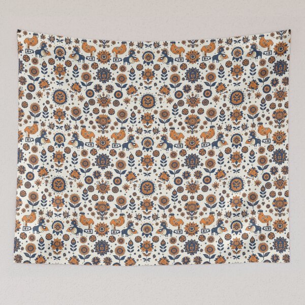 Item preview, yellow flower pattern designed and sold by Nice-patterns.