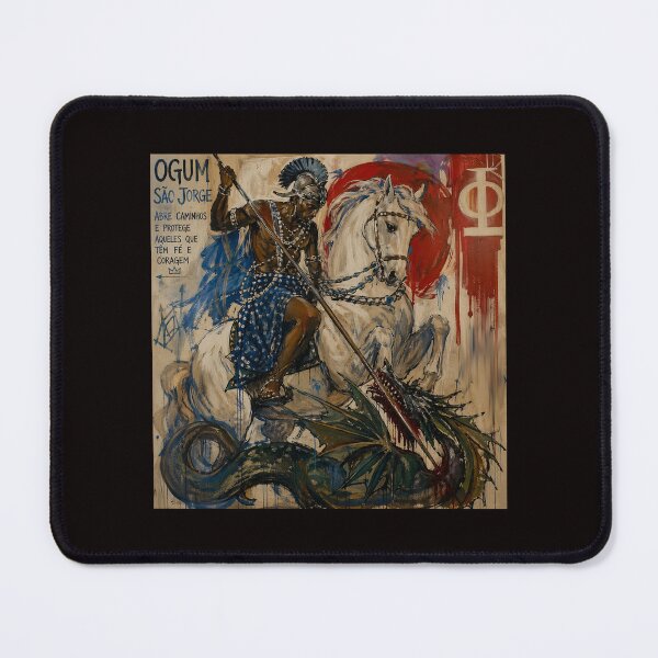 Item preview, Saint George Reimagined: Ogum #3 designed and sold by Helios Be. Lavsh.