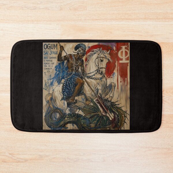 Item preview, Saint George Reimagined: Ogum #3 designed and sold by Helios Be. Lavsh.
