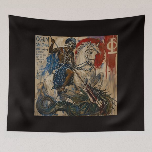 Item preview, Saint George Reimagined: Ogum #3 designed and sold by Helios Be. Lavsh.