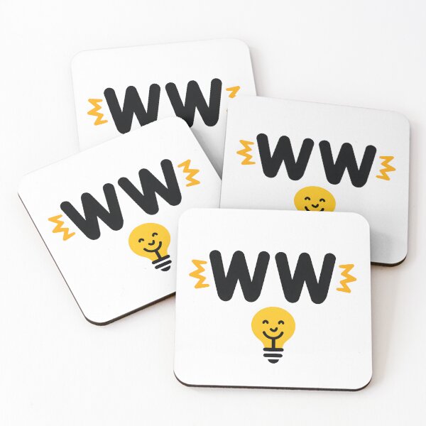 Item preview, "Playful 'WW' with Lightbulb and Sparks" designed and sold by Teeshirtstoday.com.