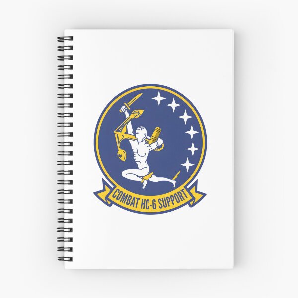 Item preview, Helicopter Combat Support Squadron Six (HC-6) "Chargers" Patch designed and sold by CharlieDesings.