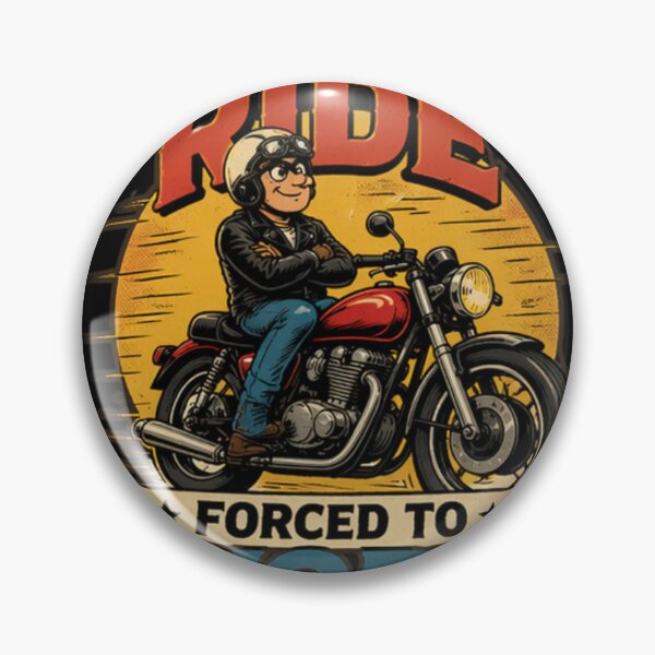 Item preview, Born To Ride Forced To Work - Funny Biker Office Humor Design designed and sold by anandariki.
