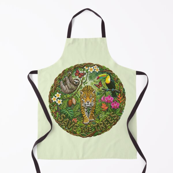 Item preview, Save the Trees Rainforest Animals designed and sold by TeeARTHY.
