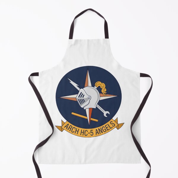 Item preview, Helicopter Combat Support Squadron Five (HC-5) "Archangels" Patch designed and sold by CharlieDesings.