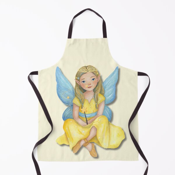 Item preview, Cute Fairy Princess Illustration with Magic Wand designed and sold by Cutethings3.