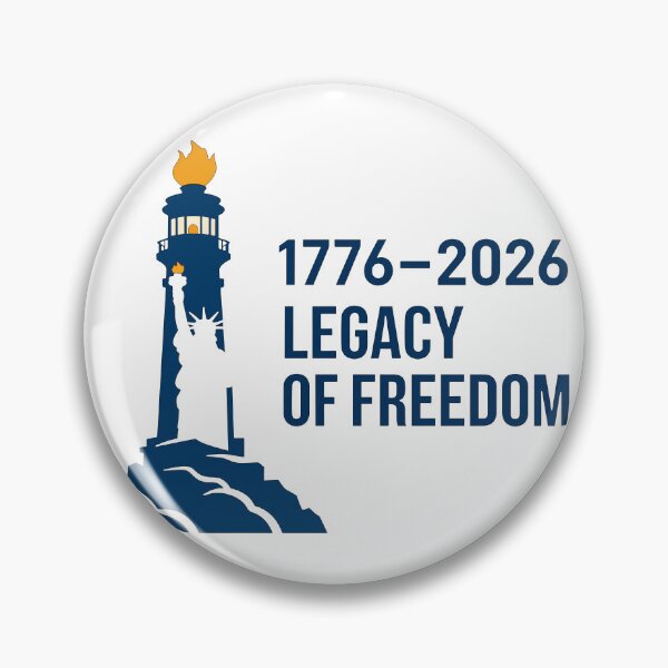 Item preview, American Lighthouse Freedom Legacy: 1776–2026 USA 250th Art designed and sold by MalisoStickers.