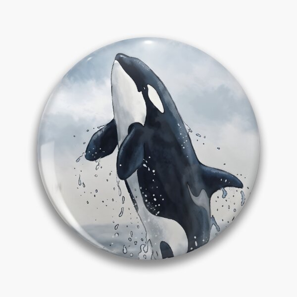 Item preview, Orca Orcinus Orca Marine Wildlife designed and sold by RubisLeaf.