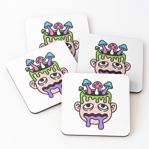 Artikelvorschau, Kawaii Psychedelic Head entworfen und verkauft von PrintopiaHaven.