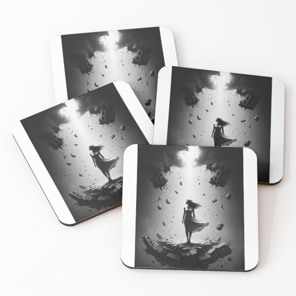 Item preview, And Still, She Stands — Resilience Woman Art | Strength Through Chaos | Feminine Survival Wall Art designed and sold by nancysdaughter.