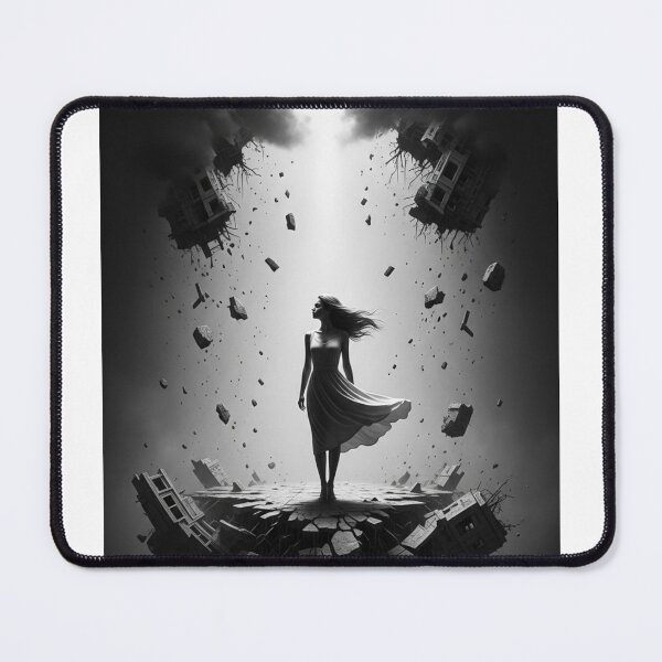 Item preview, And Still, She Stands — Resilience Woman Art | Strength Through Chaos | Feminine Survival Wall Art designed and sold by nancysdaughter.