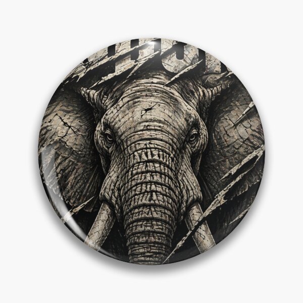 Item preview, Hardened Founder Built To Endure Elephant Industrial Sigil Art Print designed and sold by SavannaStrikes.