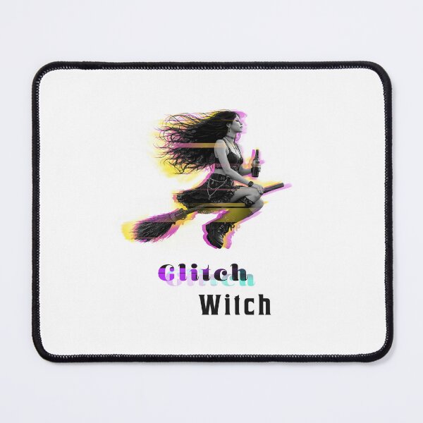 Item preview, Glitch Witch – Gothic Neon with text designed and sold by Glitch Ink.