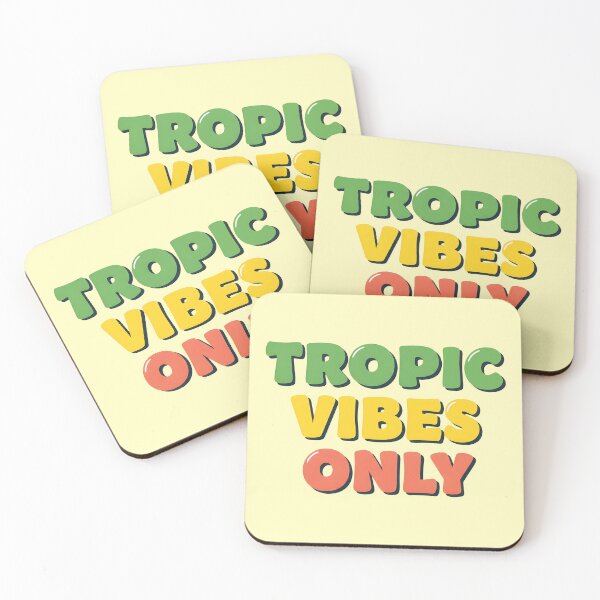 Item preview, Tropic Vibes Only – Bold Summer Typography Design designed and sold by Sea Gem.