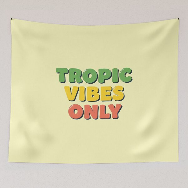 Item preview, Tropic Vibes Only – Bold Summer Typography Design designed and sold by Sea Gem.
