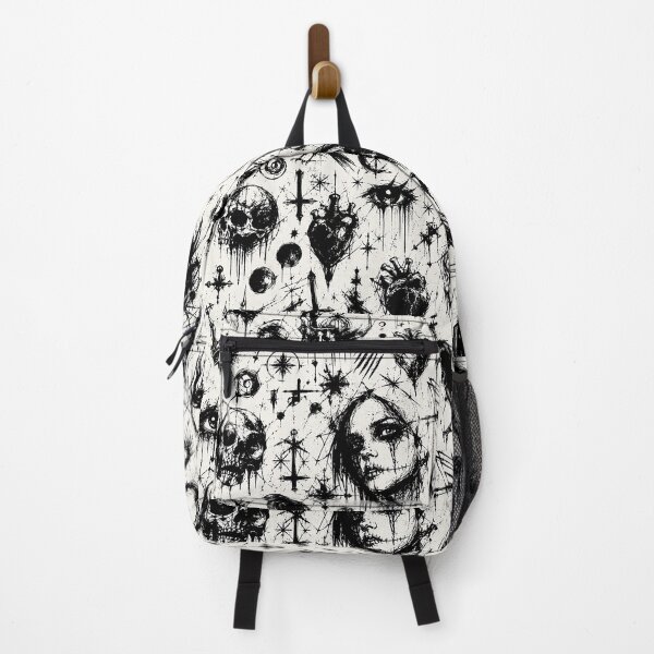 Item preview, Gothic with skulls and faces designed and sold by Imprearte.