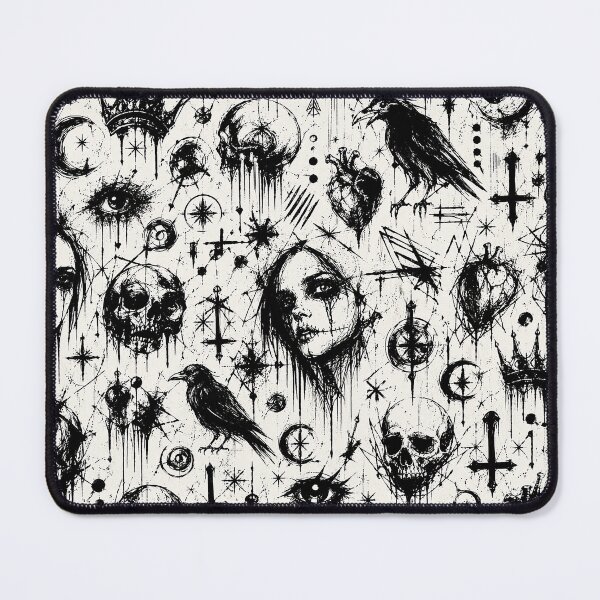 Item preview, Gothic with skulls and faces designed and sold by Imprearte.