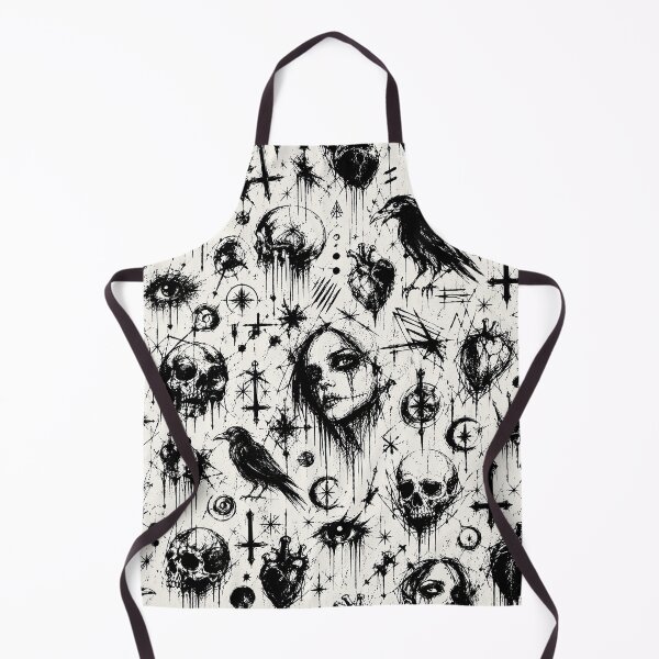 Item preview, Gothic with skulls and faces designed and sold by Imprearte.