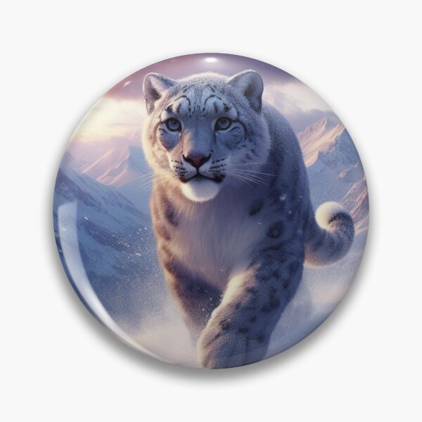 Item preview, Snow leopard in the mountain designed and sold by JALNERVION SHOP.