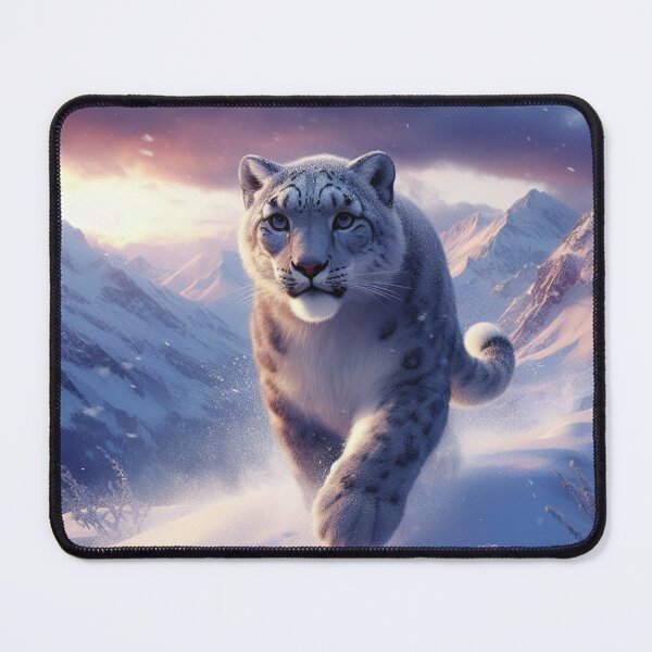 Item preview, Snow leopard in the mountain designed and sold by JALNERVION SHOP.