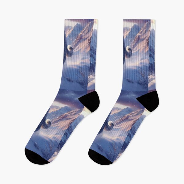 Item preview, Snow leopard in the mountain designed and sold by JALNERVION SHOP.