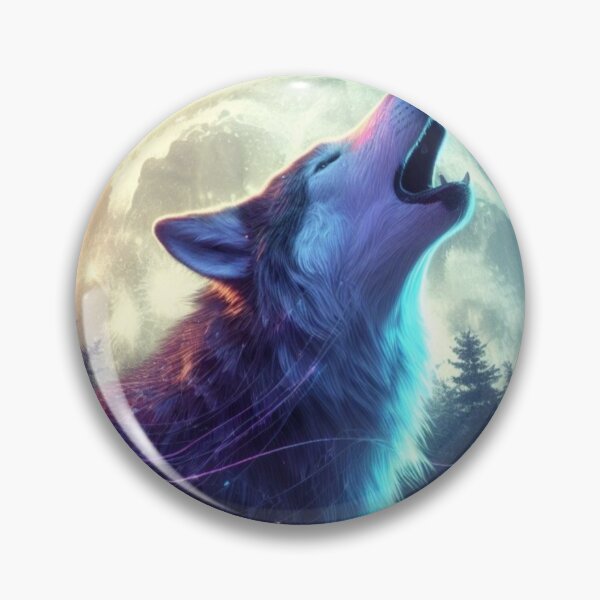 Item preview, Wolf hawling in the night  designed and sold by JALNERVION SHOP.