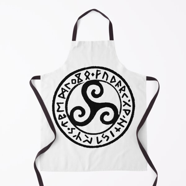 Item preview, Ancient Celtic Triskelion & Runes - Minimalist Sacred Geometry designed and sold by H Jonas.