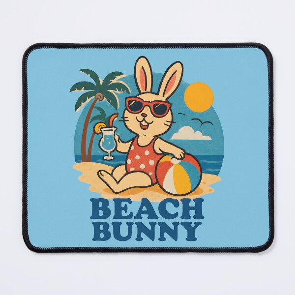 Item preview, Summer Beach Bunny 1 designed and sold by DigitalandPhoto.