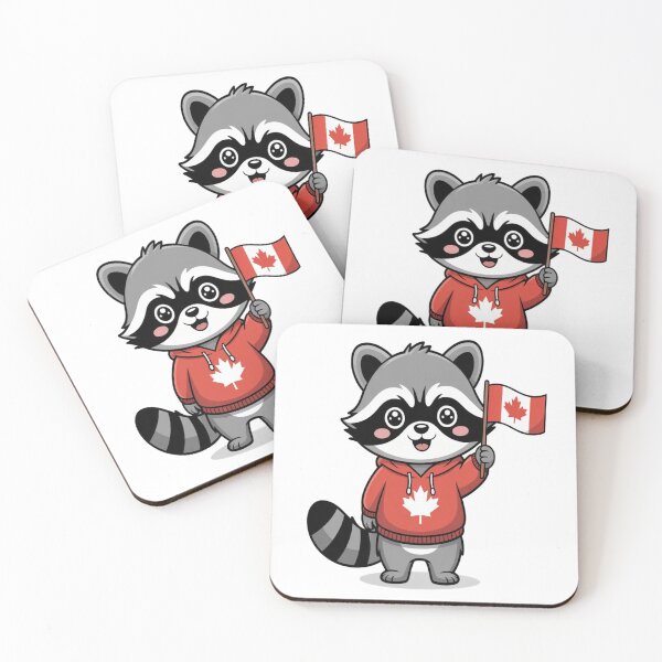 Item preview, Victoria Day Canada Raccoon | Cute Aesthetic | Animal Lovers designed and sold by InspiredCreatives.