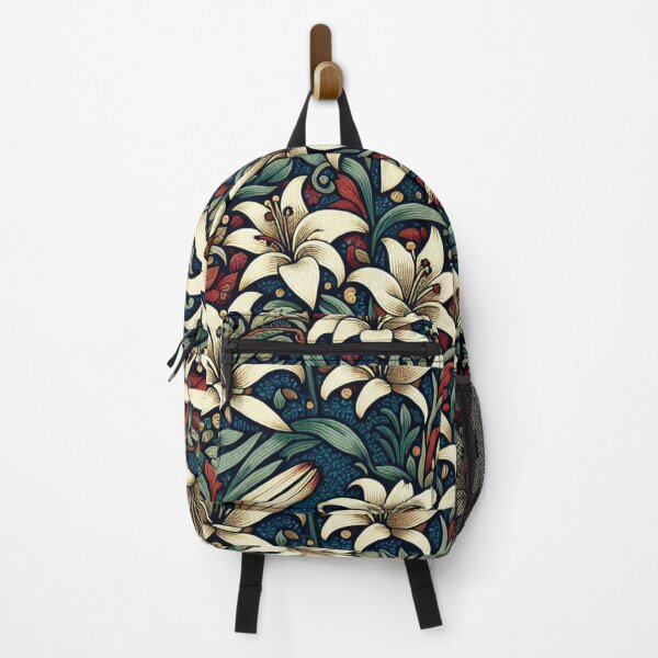 Item preview, white lilies designed and sold by Nice-patterns.