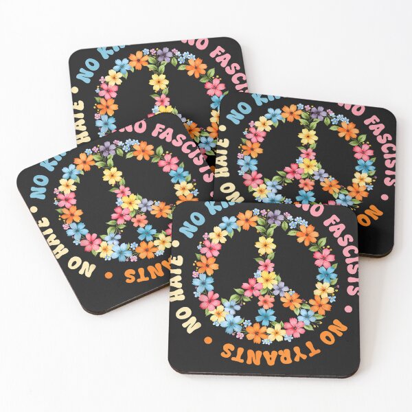 Item preview, Colorful Floral Peace Symbol Design for Freedom designed and sold by davis2014.