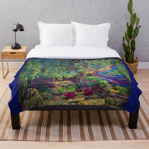Artikelvorschau, Engel segnet den Gartenboden entworfen und verkauft von RiverDeeDesigns.