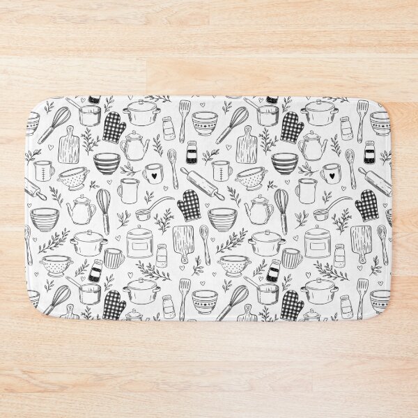 Item preview, Hand Drawn Kitchenware (white designed and sold by Doodloom.