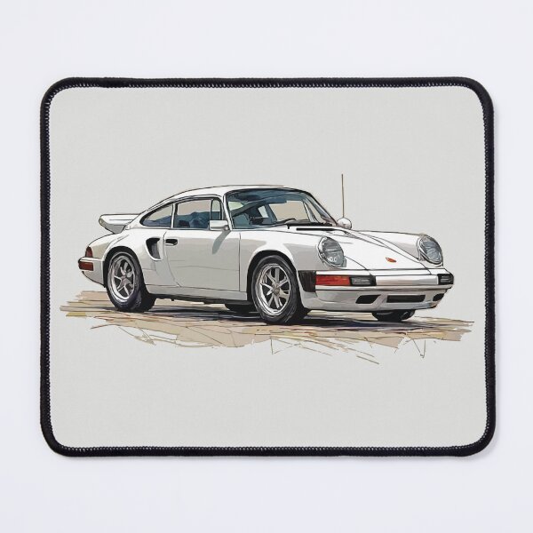 Item preview, Geometric Classic German Sports Car Art designed and sold by Tklezardesigns.