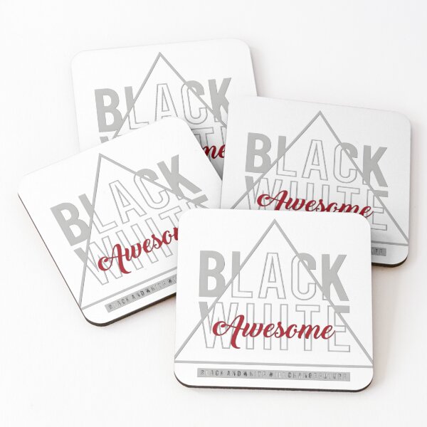 Item preview, Black White Awesome Typography – Minimalist Streetwear Aesthetic Design designed and sold by Aedition.