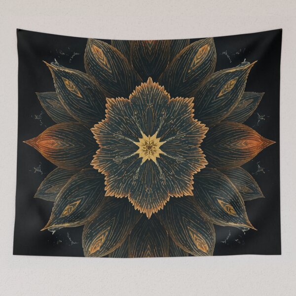 Item preview,  Dark Ember Bloom designed and sold by AbstractAnom.
