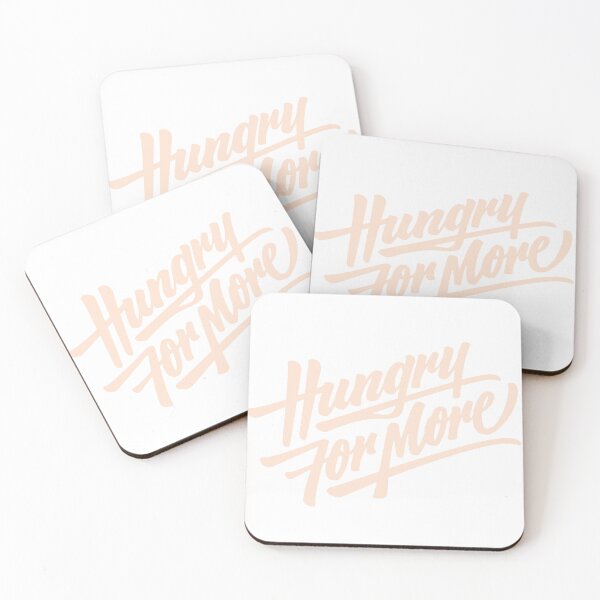 Item preview, Hungry For More – Motivational Minimal Typography Design designed and sold by andry01.