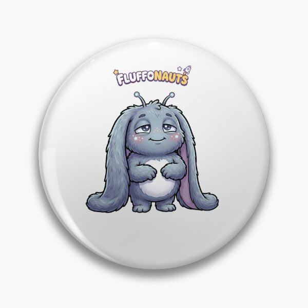 Item preview, Wally the Long-Eared Fluffonaut - Cute Alien Character designed and sold by TinyTheory.