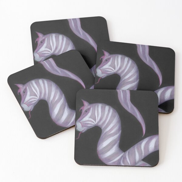 Item preview, zebra snake dragon fantasy animal horse crazy designed and sold by ShePaintsMusic.