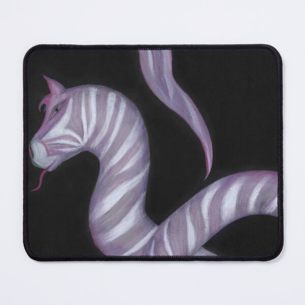 Item preview, zebra snake dragon fantasy animal horse crazy designed and sold by ShePaintsMusic.