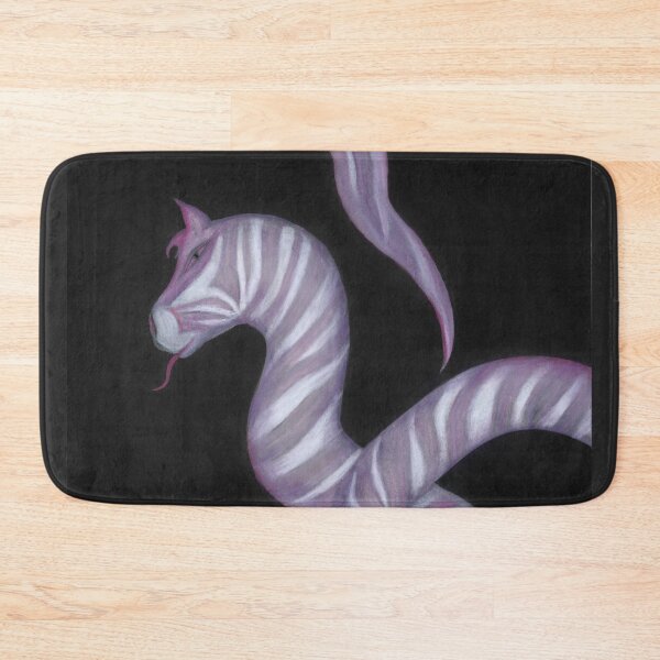 Item preview, zebra snake dragon fantasy animal horse crazy designed and sold by ShePaintsMusic.