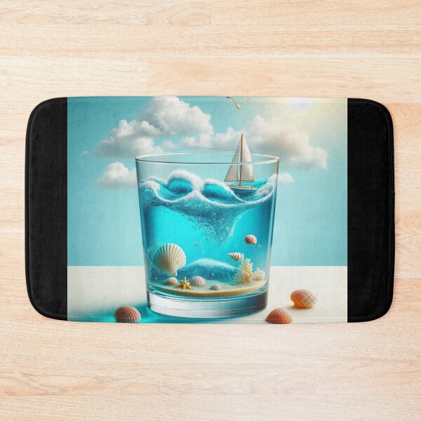 Item preview, Océano en un vaso de agua 3 designed and sold by JALNERVION SHOP.