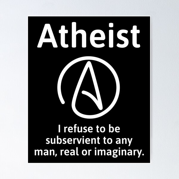 Agnostic Atheist Meaning Posters for Sale | Redbubble