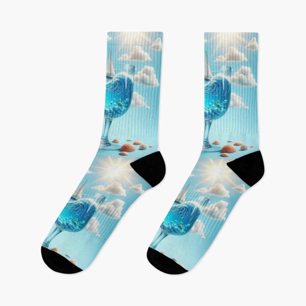 Item preview, Ocean in a glass of water 3 designed and sold by JALNERVION SHOP.